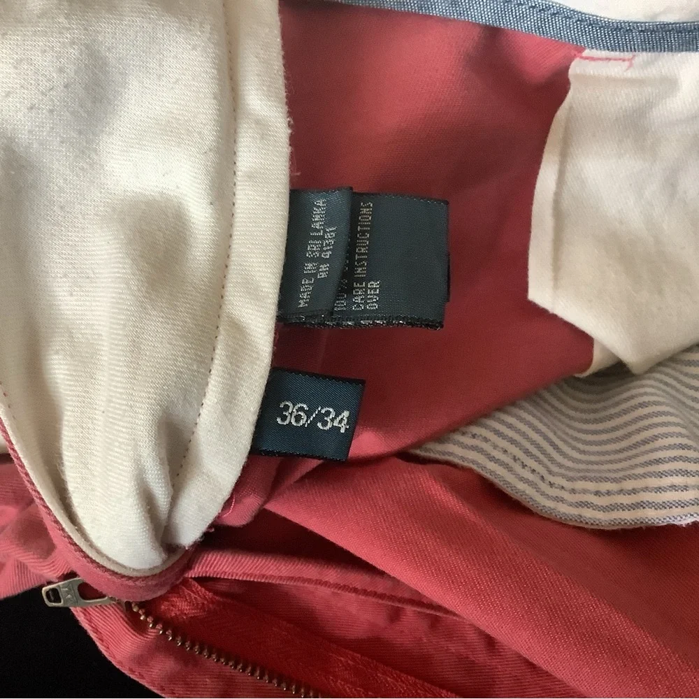 Polo by Ralph Lauren Men's Chinos in Nantucket Red Sz 36/34 - Picture 5 of 5